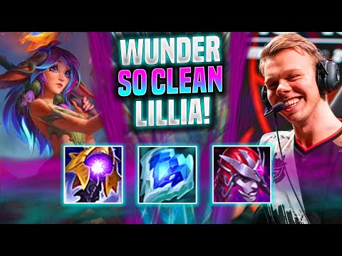 WUNDER IS SO CLEAN WITH LILLIA! - FNC Wunder Plays Lillia Top vs Ornn! | Season 2022