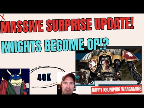 “SURPRISE 40k Update! Huge Meta Shifts for Imperial & Chaos Knights in Warhammer 40k”
