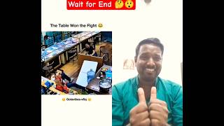 The Table Won the Fight 😂 | Tu Mere Agal Bagal Hai 💃 | Mika &amp; Pritam Magic | Golavibes 👑#shortsvideo