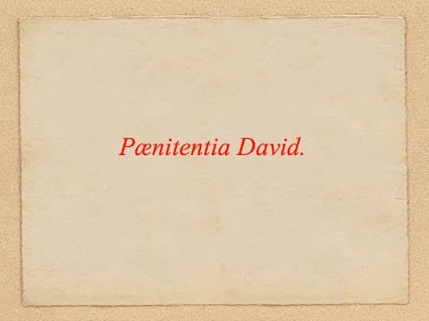 TpA14.1 - 2 Sam 12, 1-25