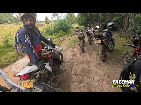 RUTA "LA PARED" EN SUESCA CUNDINAMARCA EN TTR 200 "NOS ENCONTRAMOS CON 4X4"