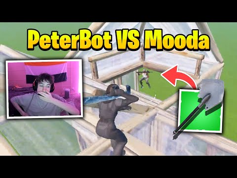 Peterbot VS Mooda 19-0 lead to 20 in 1v1 buildfights