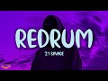 21 Savage Redrum Lyrics