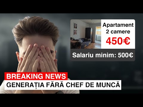 TINERII 'NU VOR' SĂ MUNCEASCĂ