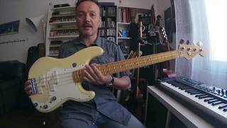 Video thumbnail for Lezioni di Basso Elettrico - Recensione Fender Precision Elite II 1983 by BassYourLife