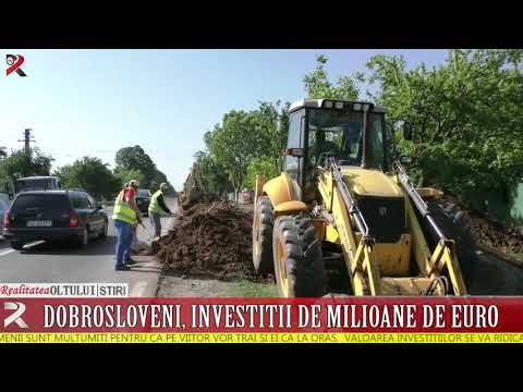Dobrosloveni, investiții de milioane de euro