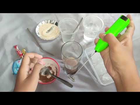 Procedure text how to make ice chocolate