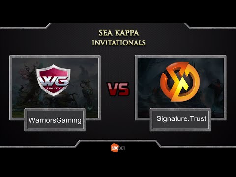 SiG.Trust vs WG.Unity part1 (bo1) [SEA Kappa Invitationals] 12.03.2016