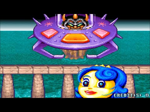 雪人兄弟2 - 天国 Snow Bros 2 (2 players Co-op 1 credit longplay) 스노우 브라더스 2 スノーブラザーズ2