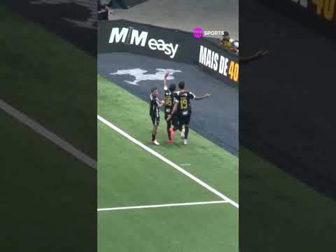 OLHA O GOLAÇO DO REINIER PRA ABRIR O PLACAR PRO GALO! #shorts