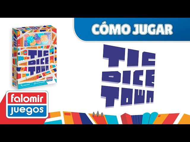 Vídeo relacionado con Falomir - Tic Dice Town | Juego de matemáticas competitivo | para 2 a 4 Jugadores (Edad 8+)