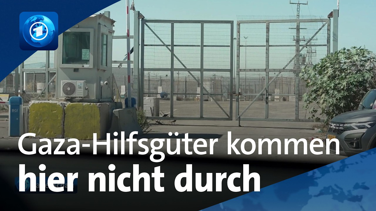 Gaza-Grenzübergang: Deutscher Fracht-Scanner sollte helfen – wird aber nicht eingesetzt