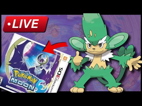 LIVE: Pokemon Moon: Simisage Only Solo Run