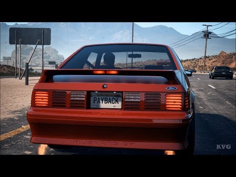 Need For Speed: Payback - Ford Mustang Foxbody - Test Drive Gameplay (PC HD) [1080p60FPS]