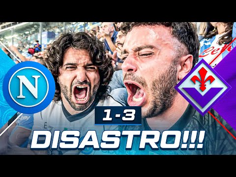 ❌ DISASTER!!! NAPLES 1-3 FIORENTINA | LIVE NAPLES REACTION AT MARADONA HD