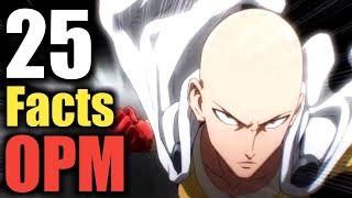 25 Facts About One Punch Man 🔥