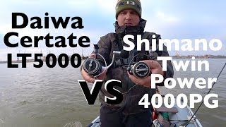 Катушка shimano twin power pg 4000