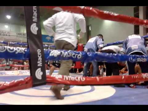 walter yacare sequeira vs polo caceda titulo latino del CMB terrible nocauk del yarare