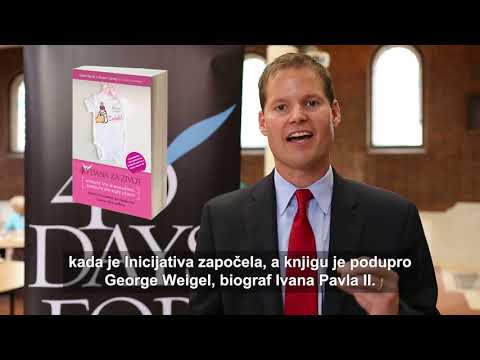 Predsjednik Shawn Carney predstavlja knjigu 40 dana za život