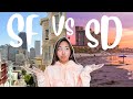 LIVING IN SAN DIEGO VS SAN FRANCISCO My Personal Experience