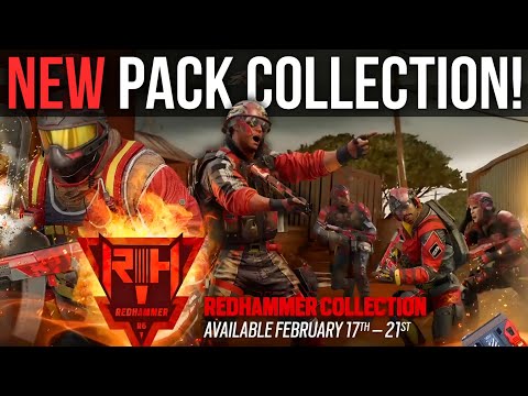 NEW 4 DAY ONLY REDHAMMER PACK COLLECTION! Rainbow Six Siege