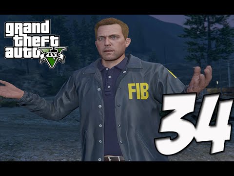 Grand Theft Auto 5 Gameplay Walkthrough | Part 34 - SCUBA DIVING TO SAVE THE CITY