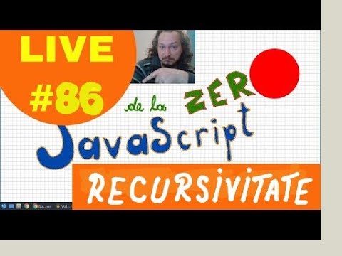 Operatorul ternar si recursivitatea in JavaScript | LIVE#86
