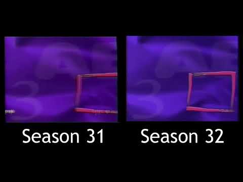 Sesame Street Funding Credits (Season 31 and Season 32) Comparison