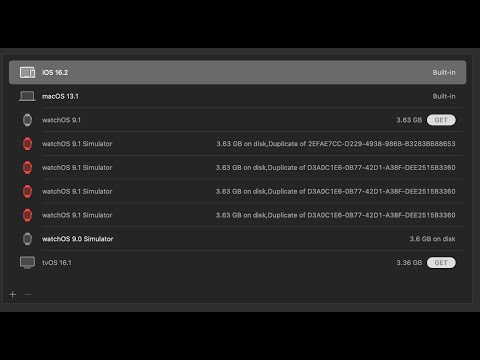 The Scheme Builds An Embedded Apple Watch app Watch is 9.4 must be installed in order to run scheme