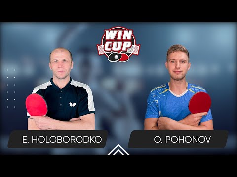 23:45 Evhenii Holoborodko - Oleksandr Pohonov West 6 WIN CUP 25.12.2023 | TABLE TENNIS WINCUP