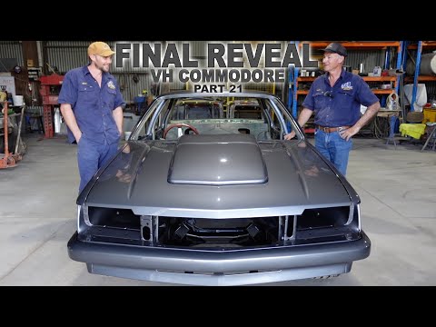 HOLDEN COMMODORE VH. FINAL REVEAL PART 21 FINISH
