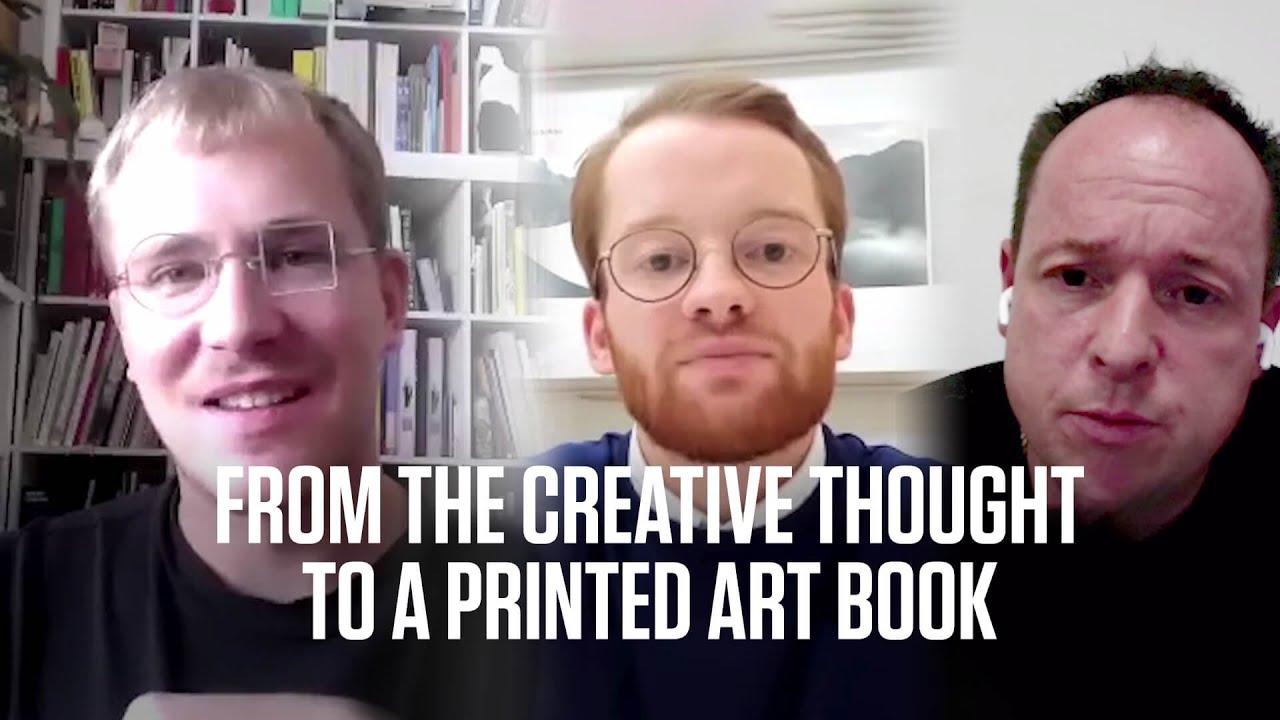 From the creative thought to a printed art book - a fast publishing process - FBF2020