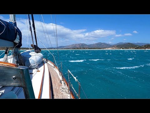 58] 60 KNOTS AT ANCHOR - WILL WE DRAG?! | Windstorm | SAILING LIFE