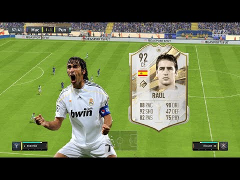 FIFA 23: 92 PRIME ICON RAUL GONZALEZ REVIEW - FINISHING MASTERCLASS - FIFA 23 ULTIMATE TEAM