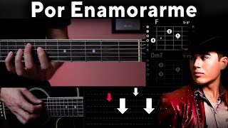 Por Enamorarme - Los Plebes Del Rancho De Ariel Camacho - GUITARRA Tutorial | Acordes
