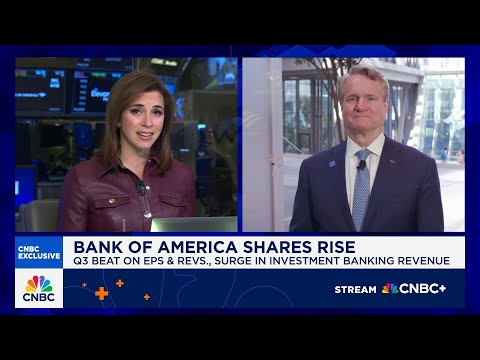 Bank of America CEO: We feel good about the business pipeline as dealmaking pick up