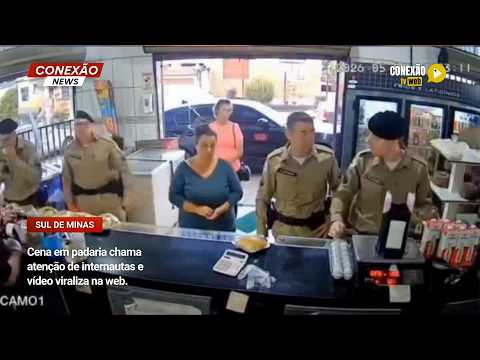 Vídeo: Cena em padaria chama atenção de internautas e vídeo viraliza na web.