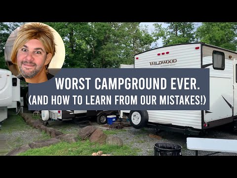 Worst RV Campground Ever // (And How we Saved our Weekend!)