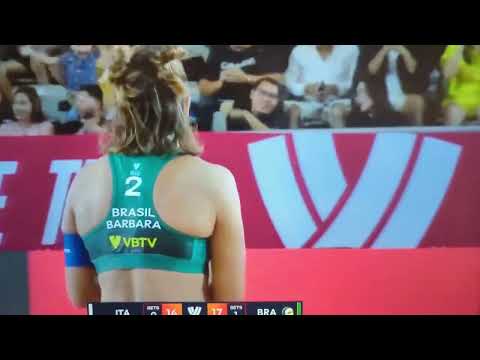 Carol/Barbara x Gottardi/Menegati - Elite 16 - Good examples of diving.