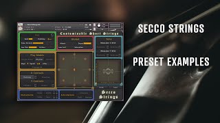 Video thumbnail for Secco Strings // Customisable Short Strings // Preset Examples by Loot Audio