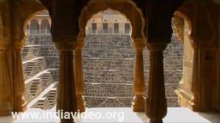 Interior decorations in Chand Baori, Abhaneri