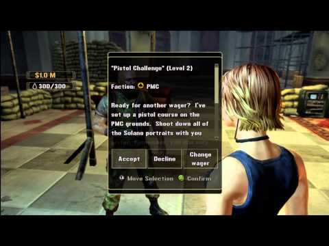 Mercenaries Two 06 PMC Challenges, Pistol