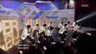 Super Junior - Sorry Sorry, 슈퍼주니어 - 쏘리 쏘리, Music Core 20090321