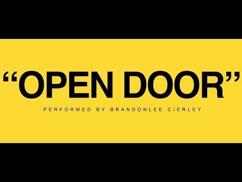 BrandonLee Cierley - Open Door - Live at Page St. Sound Lab