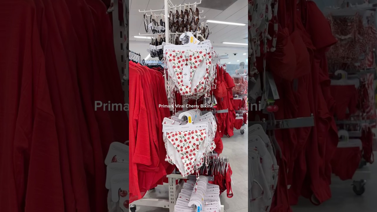 New in Primark bikinis 🍒 #shorts #primark