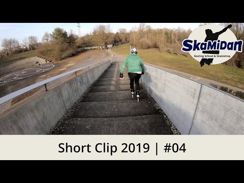 Short Clip 2019#04 | Inline Skating in the Dreiländergarten | Grün 99 LGS Weil am Rhein | SkaMiDan