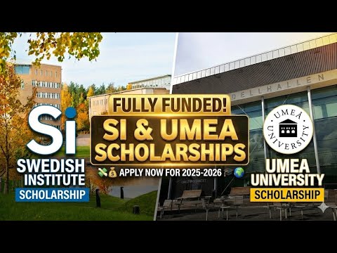 Win the Swedish Institute STEM and Global Pro Scholarship 2026 for Umeå University Fully Funded