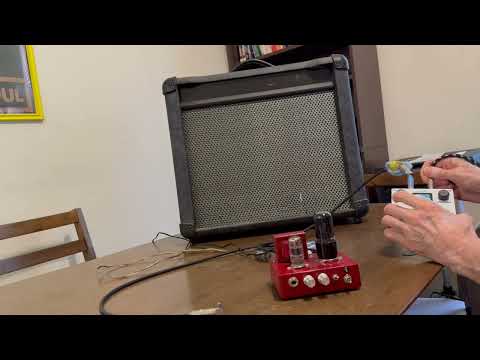 2 Watt Hand Wired Pedal Size Tube Amp Used image 6