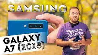 Samsung Galaxy A7 2018 4/64GB Blue (SM-A750FZBU) - відео 3