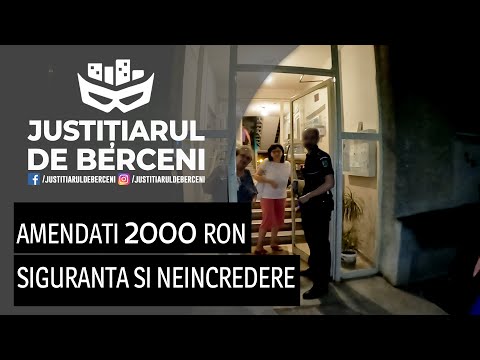 CUM AM LUAT AMENDA 2000 RON - POSIBIL PRADATOR LASAT LIBER